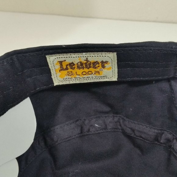 NWT Leader LOGA Baseball Cap Hat Champion Stars Stripes Wings Sequin Bling - Picture 6 of 8